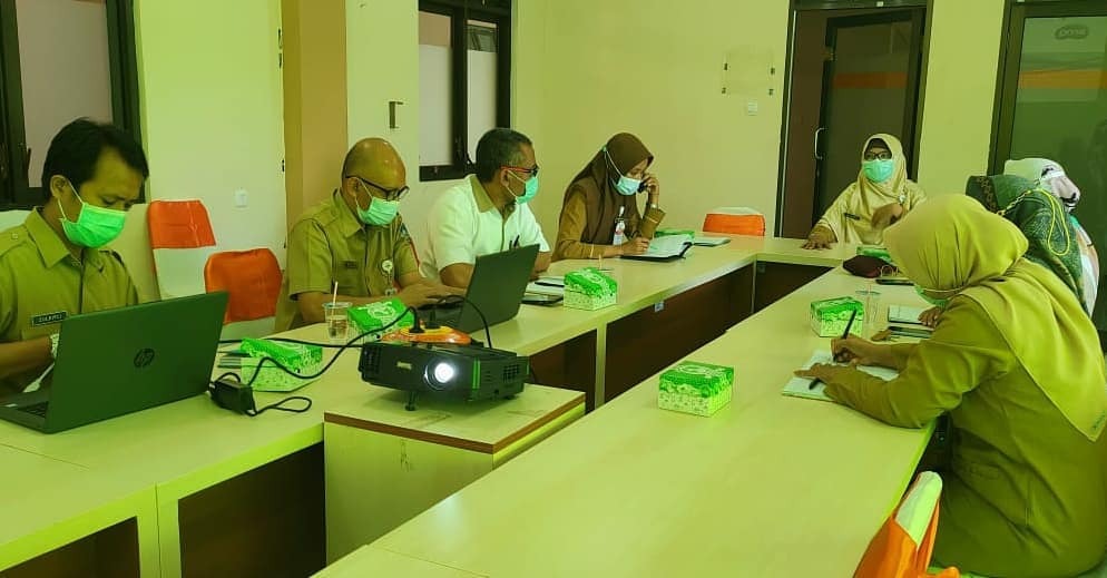 TERUS BERPROSES TINGKATKAN KUALITAS, KABID PELAYANAN SELENGGARAKAN RAPAT KOORDINASI